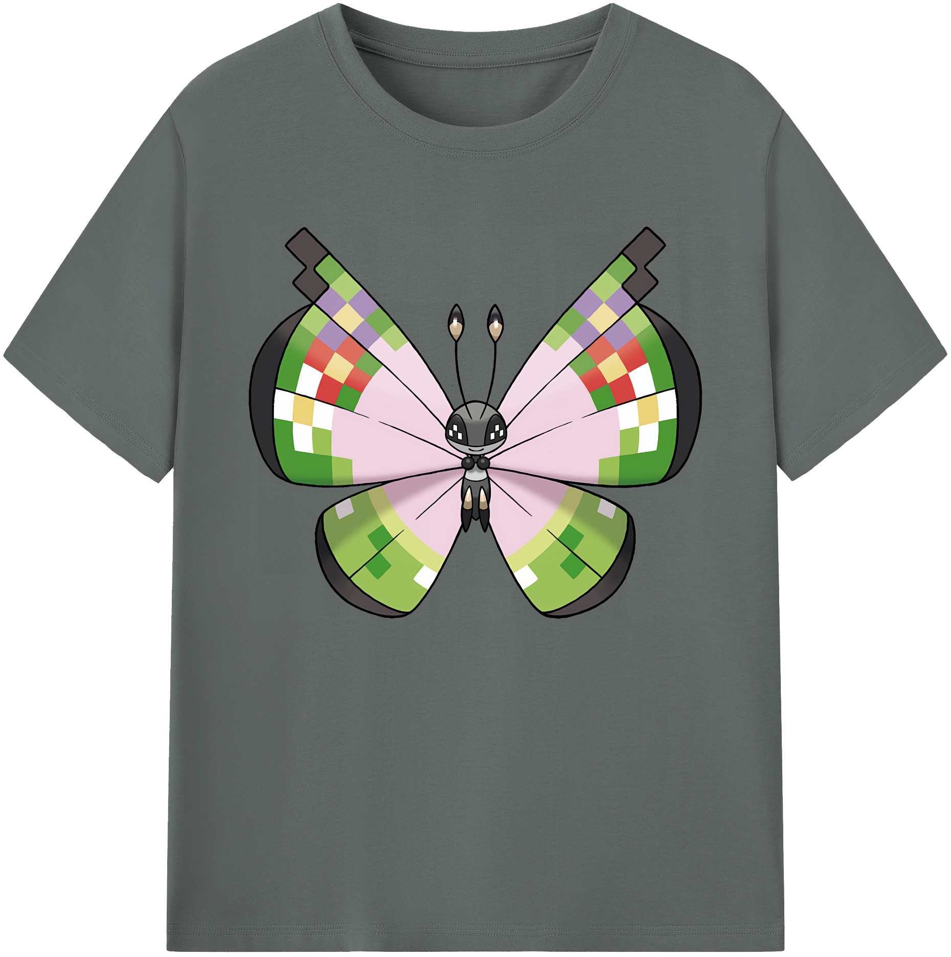 （画像用） ポケットモンスター Pokémon 綿100％ メンズ半袖Tシャツ｜肌触りやわらか＆通気性